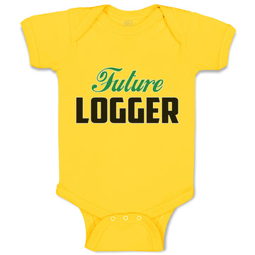 Baby Clothes Future Logger Baby Bodysuits Boy & Girl Newborn Clothes Cotton