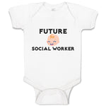 Baby Clothes Future Social Worker Baby Bodysuits Boy & Girl Cotton