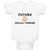 Baby Clothes Future Social Worker Baby Bodysuits Boy & Girl Cotton