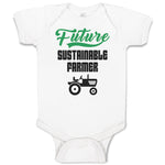 Baby Clothes Future Sustainable Farmer Baby Bodysuits Boy & Girl Cotton