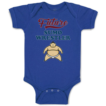 Baby Clothes Future Sumo Wrestler Baby Bodysuits Boy & Girl Cotton