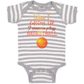 Baby Clothes When I Grow up I Wanna Play Basketball with Ball Sport Cotton