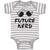 Baby Clothes Future Nerd Funny Nerd Geek Baby Bodysuits Boy & Girl Cotton