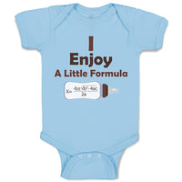 Baby Clothes I Enjoy A Little Formula Funny Nerd Geek Baby Bodysuits Cotton