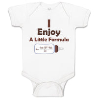 Baby Clothes I Enjoy A Little Formula Funny Nerd Geek Baby Bodysuits Cotton