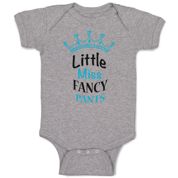 Baby Clothes Little Miss Fancy Pants Baby Bodysuits Boy & Girl Cotton