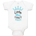 Baby Clothes Little Miss Fancy Pants Baby Bodysuits Boy & Girl Cotton