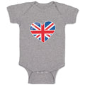 Baby Clothes London Doll British Flag Girly Others Baby Bodysuits Cotton