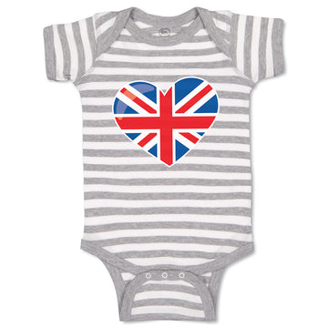 Baby Clothes London Doll British Flag Girly Others Baby Bodysuits Cotton