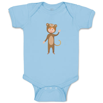 Baby Clothes Costume Monkey Holidays and Occasions Halloween Baby Bodysuits