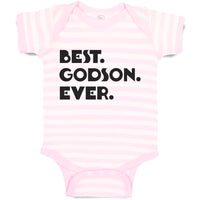 Baby Clothes Best. Godson. Ever. Baby Bodysuits Boy & Girl Cotton