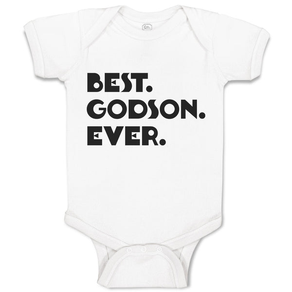 Baby Clothes Best. Godson. Ever. Baby Bodysuits Boy & Girl Cotton