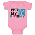 Baby Clothes It's My 1 2 Birthady Baby Bodysuits Boy & Girl Cotton