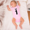 Baby Clothes Number 1 Age Along with Black Bowtie Baby Bodysuits Cotton