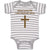 Baby Clothes Jesus Loves Me - I Was Baptized Today Baby Bodysuits Cotton