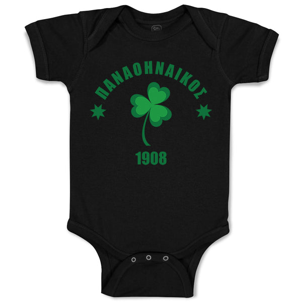 Baby Clothes Clover - 1908 St Patrick's Day Baby Bodysuits Boy & Girl Cotton