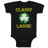 Baby Clothes Classy Lassie St Patrick's Day Baby Bodysuits Boy & Girl Cotton