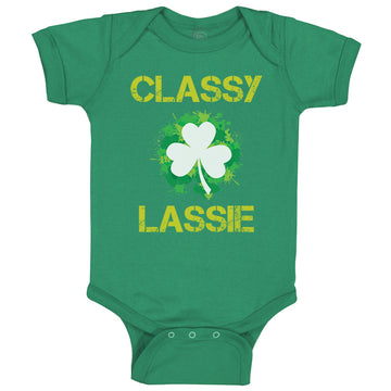 Baby Clothes Classy Lassie St Patrick's Day Baby Bodysuits Boy & Girl Cotton