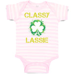 Baby Clothes Classy Lassie St Patrick's Day Baby Bodysuits Boy & Girl Cotton