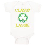 Baby Clothes Classy Lassie St Patrick's Day Baby Bodysuits Boy & Girl Cotton