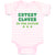Baby Clothes Cutest Clover in The Patch St Patrick's Day Baby Bodysuits Cotton