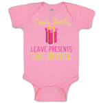 Baby Clothes Dear Santa, Leave Presents Take Brother. with Gift Box Cotton