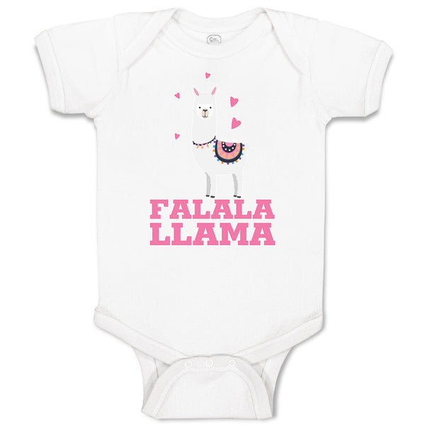 Baby Clothes Falala Llama Domestic Animal Livestock Baby Bodysuits Cotton