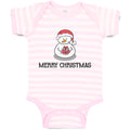 Baby Clothes Merry Christmas Snow Doll on Cap Baby Bodysuits Boy & Girl Cotton