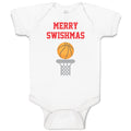 Baby Clothes Merry Swishmas Baby Bodysuits Boy & Girl Newborn Clothes Cotton