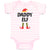 Baby Clothes Daddy Elf with Hat and Leg Baby Bodysuits Boy & Girl Cotton