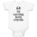 Baby Clothes The Nightmare Before Christmas with Halloween Baby Bodysuits Cotton