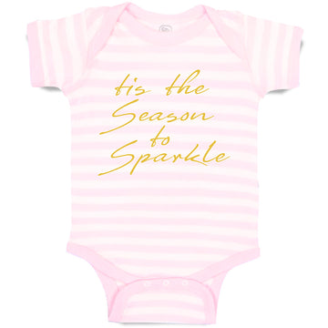 Baby Clothes Tis The Season to Sparkle Baby Bodysuits Boy & Girl Cotton