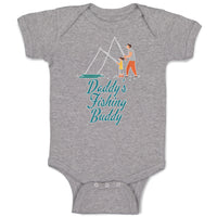 Baby Clothes Daddy's Fishing Buddy Father and Daughter with Fishing Net Cotton