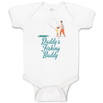 Baby Clothes Daddy's Fishing Buddy Father and Daughter with Fishing Net Cotton