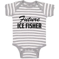 Baby Clothes Future Ice Fisher Winter Baby Bodysuits Boy & Girl Cotton