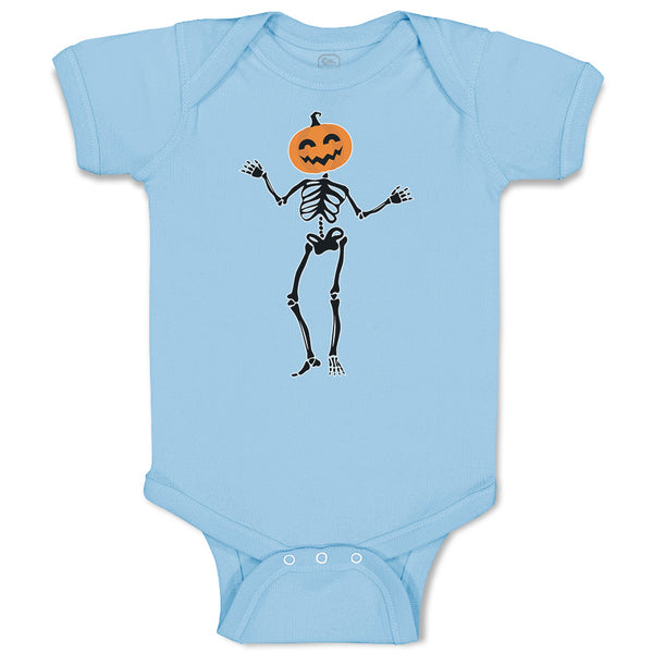 Baby Clothes Halloween Skeleton Gesture Baby Bodysuits Boy & Girl Cotton