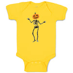 Baby Clothes Halloween Skeleton Gesture Baby Bodysuits Boy & Girl Cotton