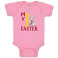 Baby Clothes My 1St Easter B Baby Bodysuits Boy & Girl Newborn Clothes Cotton