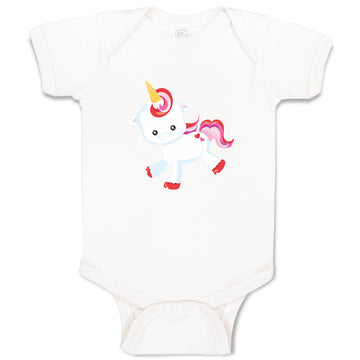 Baby Clothes Valentine Unicorn Runs Holidays and Occasions Valentins Day Cotton