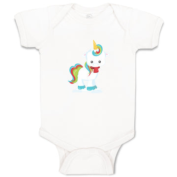 Baby Clothes Christmas Unicorn Stands Holidays and Occasions Christmas Cotton