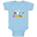 Baby Clothes Bunny Happy Easter Baby Bodysuits Boy & Girl Newborn Clothes Cotton