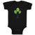 Baby Clothes Irish Clover Balloons St Patrick's Day Baby Bodysuits Cotton