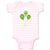 Baby Clothes Irish Clover Balloons St Patrick's Day Baby Bodysuits Cotton