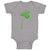 Baby Clothes Tall Dark Clover St Patrick's Day Baby Bodysuits Boy & Girl Cotton