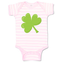 Baby Clothes Light Green Clover St Patrick's Day Baby Bodysuits Cotton