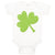 Baby Clothes Light Green Clover St Patrick's Day Baby Bodysuits Cotton