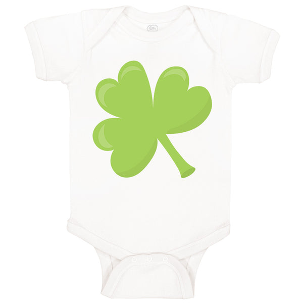 Baby Clothes Light Green Clover St Patrick's Day Baby Bodysuits Cotton