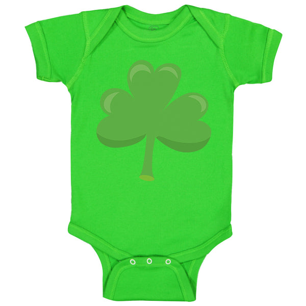 Baby Clothes Dark Green Clover St Patrick's Day Baby Bodysuits Boy & Girl Cotton