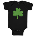 Baby Clothes Dark Green Clover St Patrick's Day Baby Bodysuits Boy & Girl Cotton