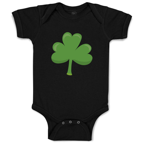 Baby Clothes Dark Green Clover St Patrick's Day Baby Bodysuits Boy & Girl Cotton